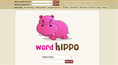 WordHippo Finds the Right Word You're Looking For .